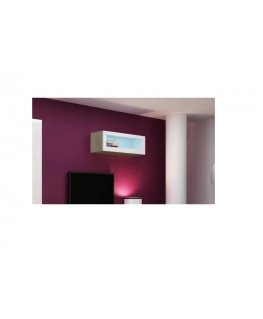 Cama Cabinet VIGO "90" glass 90/35/32 sonoma/white gloss