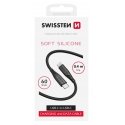 Swissten Soft Silicone USB-C - USB-C 60W Cable 0.4m