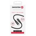 Swissten Soft Silicone USB-C - USB-C 60W Cable 0.4m