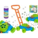 Bubble lawn mower, soap bubble generator