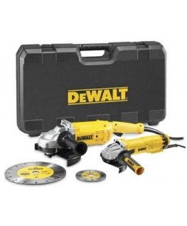 Kampinis šlifuoklis DeWalt DWE 492S + DWE4207