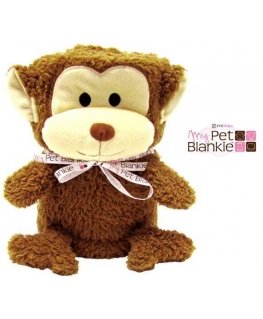 Jokomisiada Soft monkey blanket with pillow ZA0724