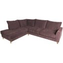 Corner sofa LAYLA LC, greyish pink