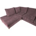 Corner sofa LAYLA LC, greyish pink