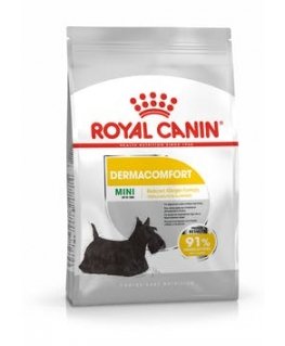 Royal Canin Mini Dermacomfort 3 kg Täiskasvanu Veiseliha, Aedvili