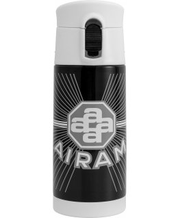 Airam klassikko teräsmuki 0,35 l, musta