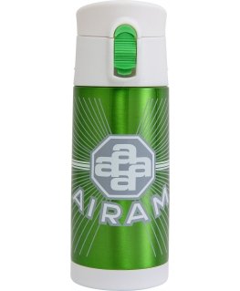 Airam klassikko teräsmuki 0,35 l, vihreä