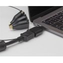 Deltaco Office USB-C - mDP, DP, VGA, HDMI -adapterirengas