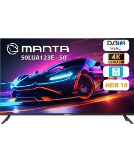 Manta 50LUA123E LED 50'' 4K Ultra HD Android televizorius