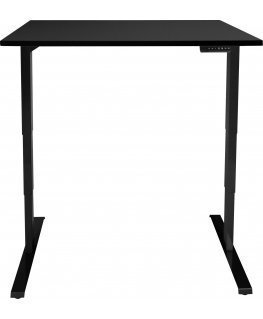 Elfen Ergodesk Pro elektriskais galda rāmis, matēts melns