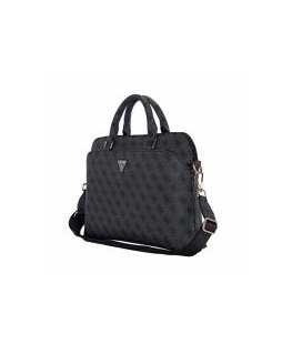 Guess PU 4G Triangle Logo Computer Bag 15|16" Black