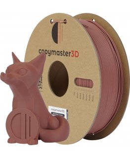 Copymaster3D Turbo PLA Matte filament for 3D printers, 1.75 mm, matte terracotta