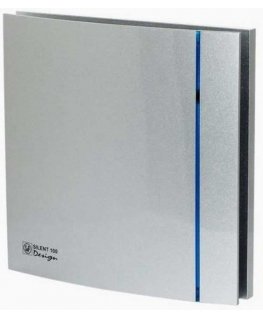Fan SOLER ampPALAU SILENT-100 CHZ Silver DESIGN 5210602800