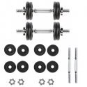 SG02 CAST IRON DUMBBELLS 2x7KG HMS