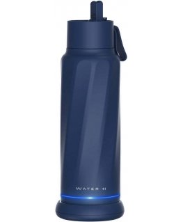 WaterH VITA FlipLid smart drinking bottle, 532 ml, blue