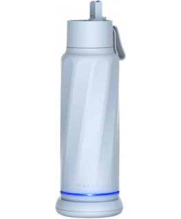 WaterH VITA FlipLid smart drinking bottle, 532 ml, light blue