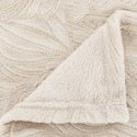 Atmosphera RYO leaf pattern blanket, 180 x 230 cm