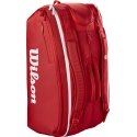 Wilson Super Tour 15-pack racket bag, red