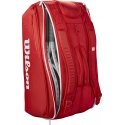 Wilson Super Tour 15-pack mailalaukku, punainen Wilson Super Tour 15-pack mailalaukku, punainen