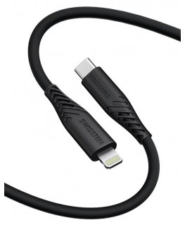 Swissten Soft Silicone USB - Lightning 60W Data and Charging Cable 1.5m