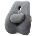 Powerton Lumbar support, gray, with memory foam