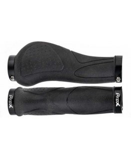 Ohjaustangon kahvat ProX GP-80 Ergo Gel 130mm Lock-on musta