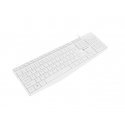 NATEC NAUTILUS keyboard Home/Office USB QWERTY US International White