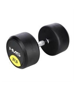 Rubberised dumbbell 32.5kg HMS HG PRO 32.5
