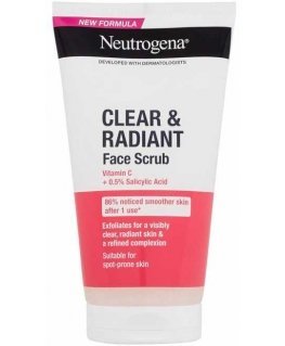 Neutrogena Clear & Radiant Facial Scrub -kuorinta