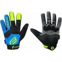 FORCE MTB AUTONOMY gloves, black-blue size XL