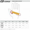 FORCE MTB AUTONOMY gloves, black-blue size XL
