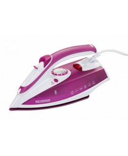 Severin BA3243 Sausais un tvaika gludeklis 2400 W Sarkans, Balts