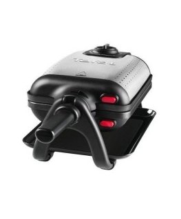 Tefal WM756D vaflinė 2 vafliai 1200 W Juoda, Nerūdijančiojo plieno