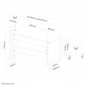 Neomounts tv/monitor wall mount