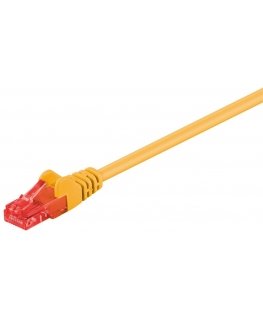 Goobay CAT 6 Patch Cable, U/UTP, yellow