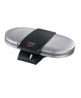 Cloer 1329 vaflinė 1200 W Juoda, Nerūdijančiojo plieno