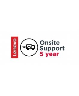 Lenovo 5 Year Onsite Support (Add-On) 1 licence(-s) 5 gads(i)