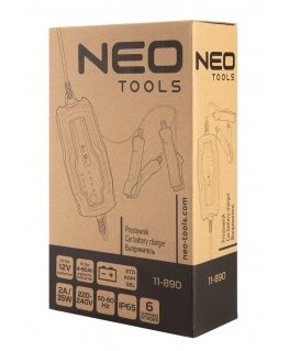 NEO tools 11-890 baterijų įkroviklis
