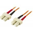 Deltaco FB-210 InfiniBand/fibre optic cable 10 m 2x SC Orange