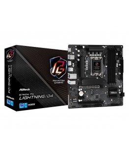 Asrock B760M PG Lightning/D4 Intel B760 LGA 1700 Mikro ATX