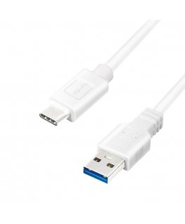LogiLink CU0175 USB-kaabel USB 3.2 Gen 1 (3.1 Gen 1) 1,5 m USB A USB C Valge