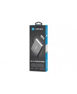 NATEC MULTI PORT FOWLER MINI (USB-C PD, USB 3.0, HDMI 4K) NMP-1607
