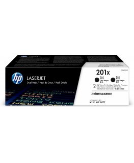 HP 201X 2-pack High Yield Black Original LaserJet Toner Cartridges
