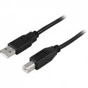 Deltaco USB 2.0 Cable A/B, 2m USB kabelis USB A USB B Melns