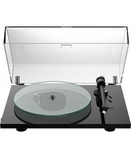 Pro-Ject T2 patefonas, pianinas juodas