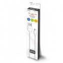 Savio CL-124 USB кабель USB 2.0 2 m USB A Micro-USB B Белый