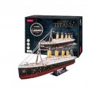 CubicFun Titanic LED 3D pusle 266 tk Laevad