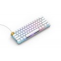 Glorious PC Gaming Race GMMK tastatūra Speļu USB QWERTY US International Sudrabs, Balts