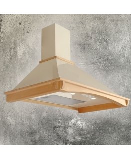 Akpo WK-4 Rustica Country Sienā iebūvēts Bēšs, Koks 450 m³/h