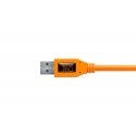 Tether Tools CUC3215-ORG USB-kaabel USB 3.2 Gen 1 (3.1 Gen 1) 4,6 m USB A USB C Oranž